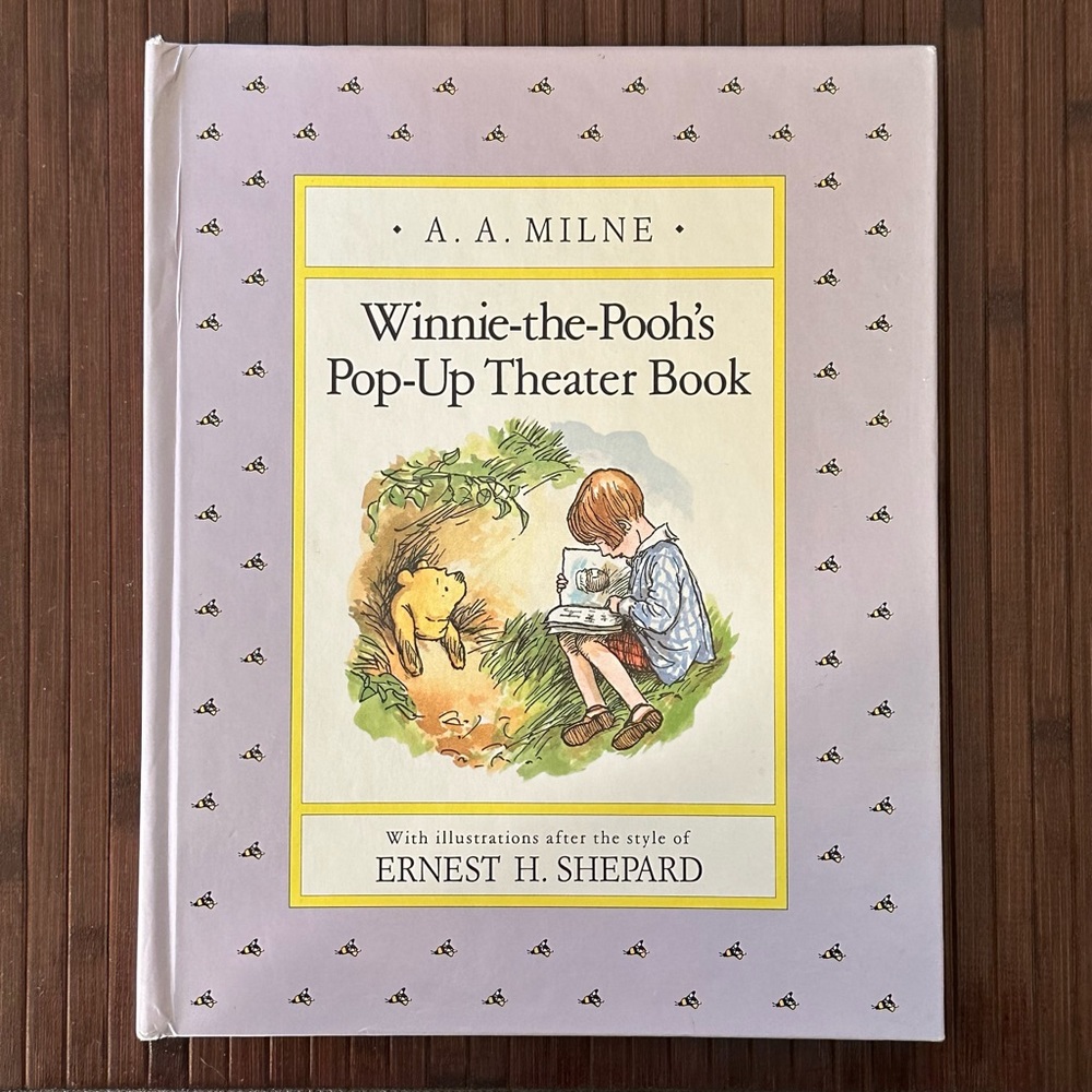AA Milne Winnie-the-Pooh’s Pop-Up Theater Book Hardcover Children’s Book